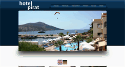 Desktop Screenshot of hotelpirat.net